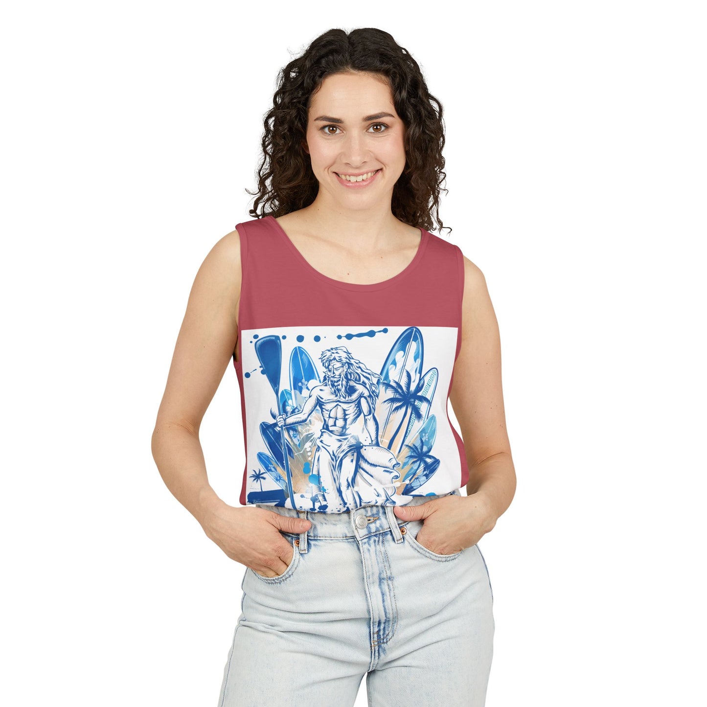Lost Summer Unisex Tank Top, Beach Wear, Summer Vibes, Casual Top, Vacation Apparel, Gift for Friends