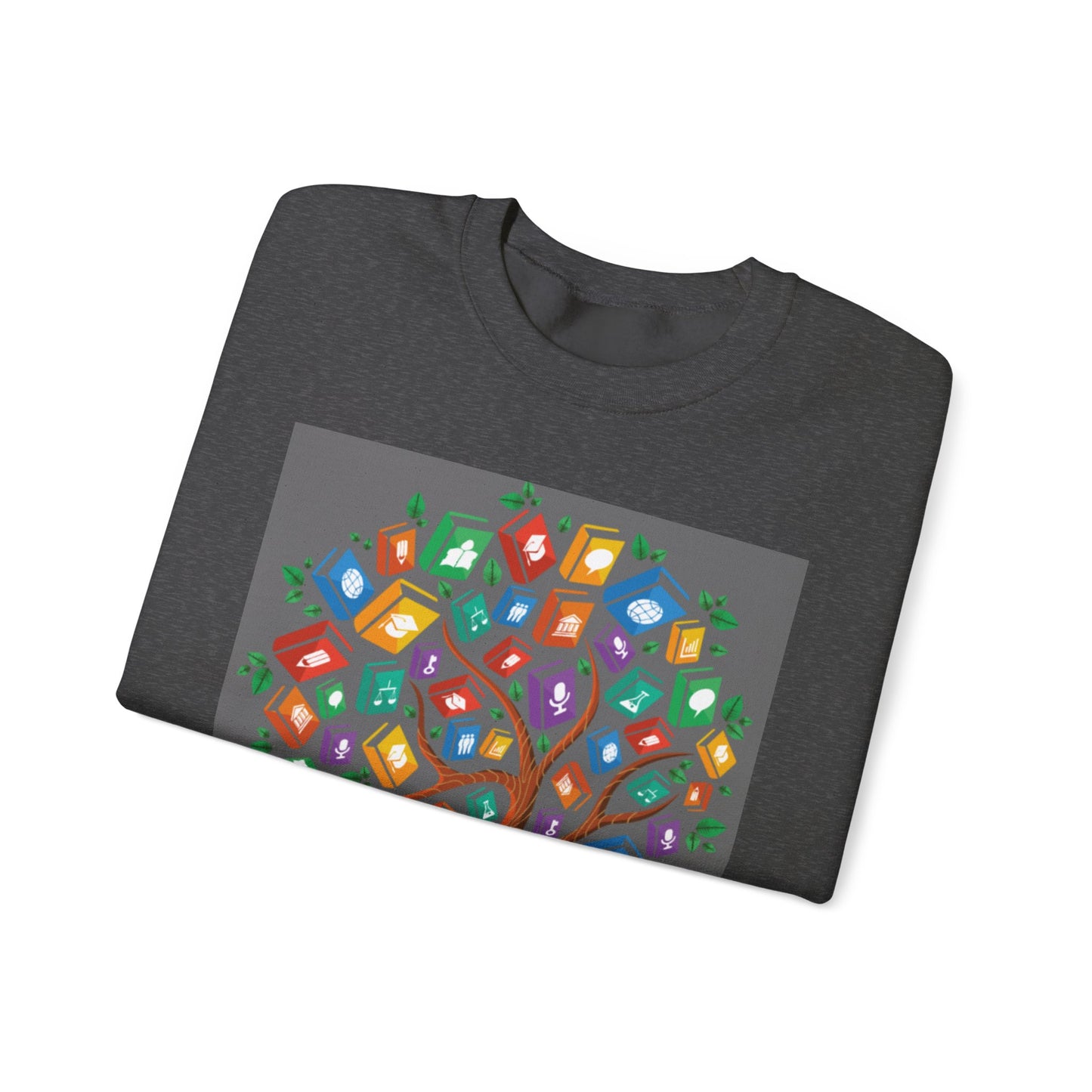 Gearhead Tree Graphic Unisex Crewneck Sweatshirt - Cozy & Stylish