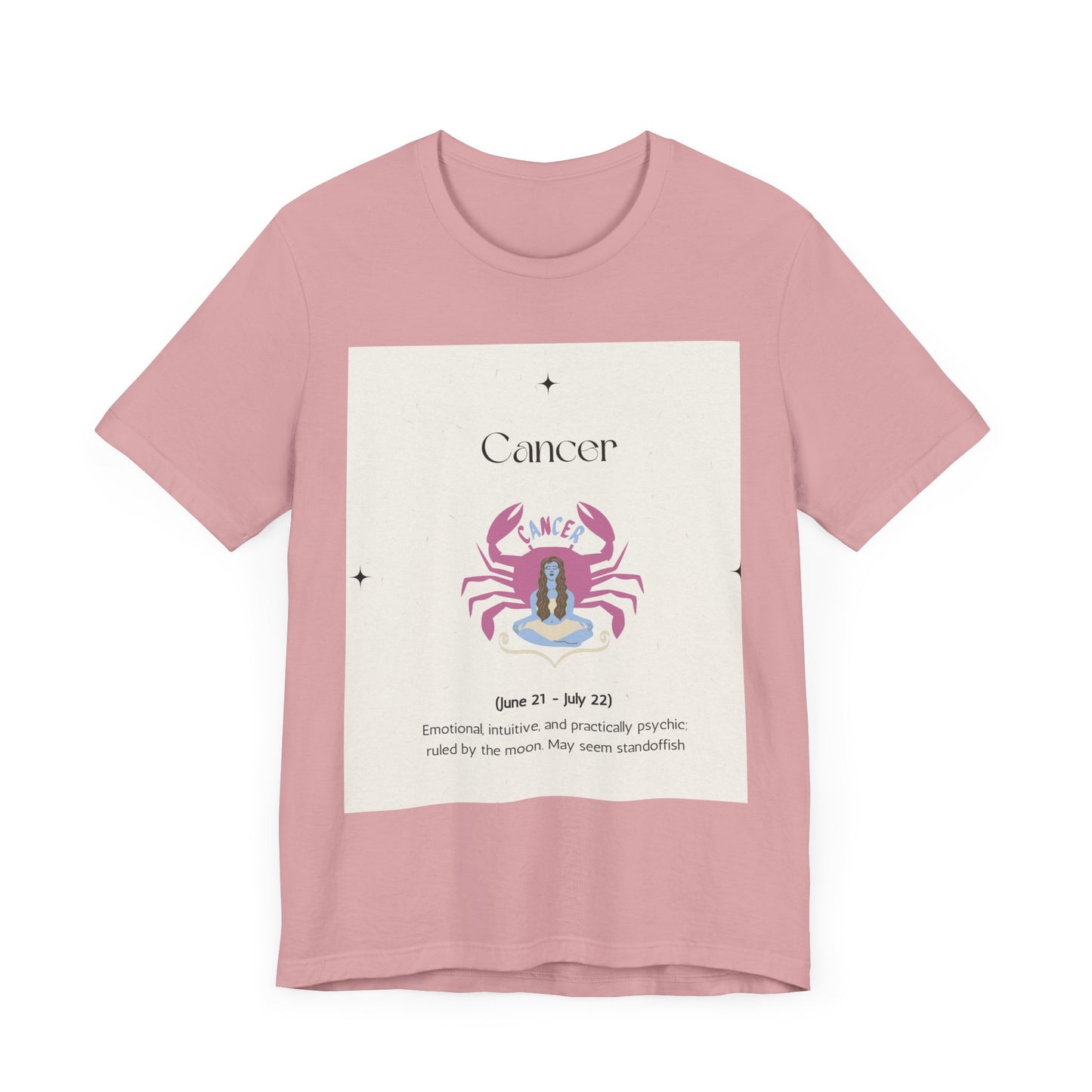 ‘Zodiac sign’ Unisex Jersey Short Sleeve Tee