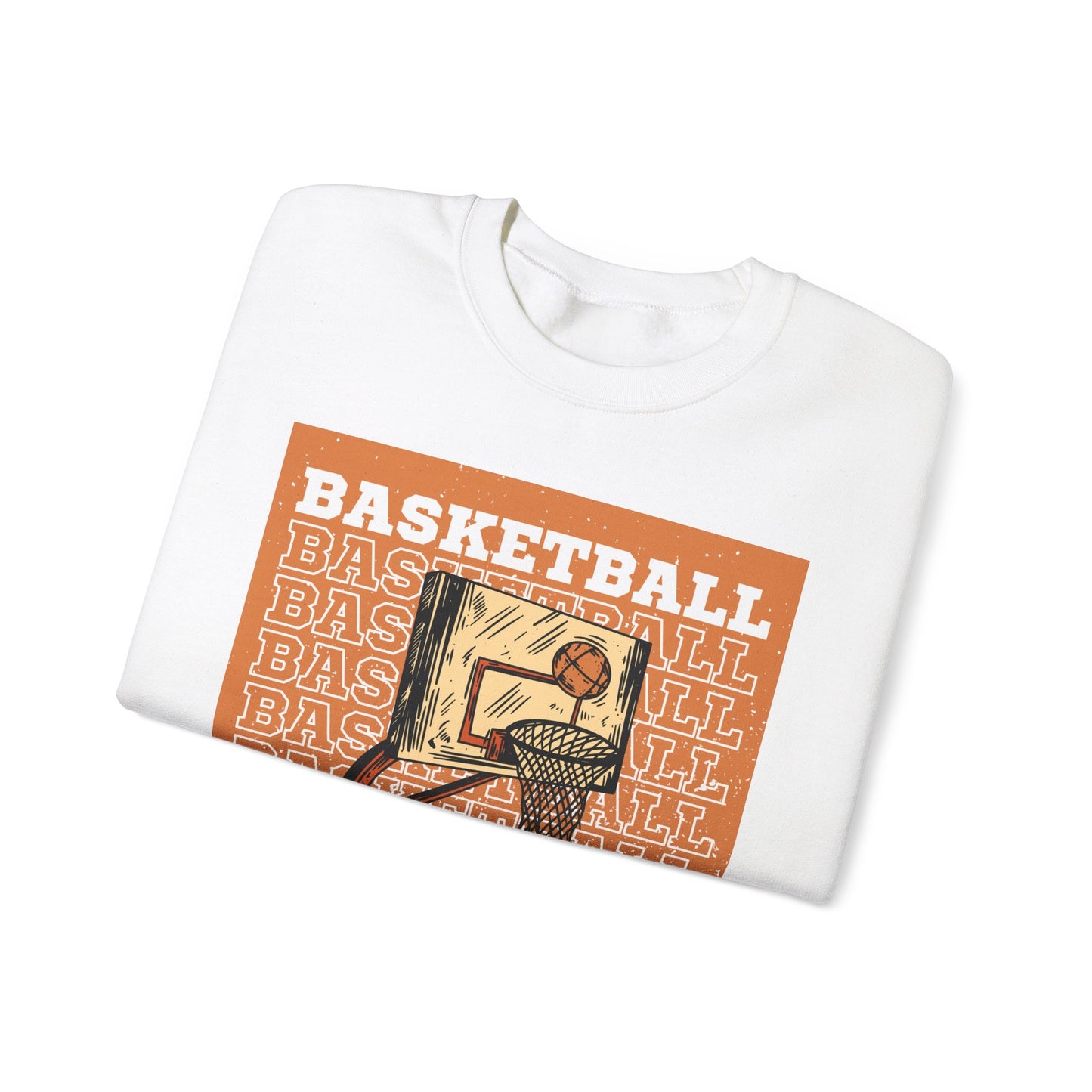‘Basketball’ Unisex Heavy Blend™ Crewneck Sweatshirt