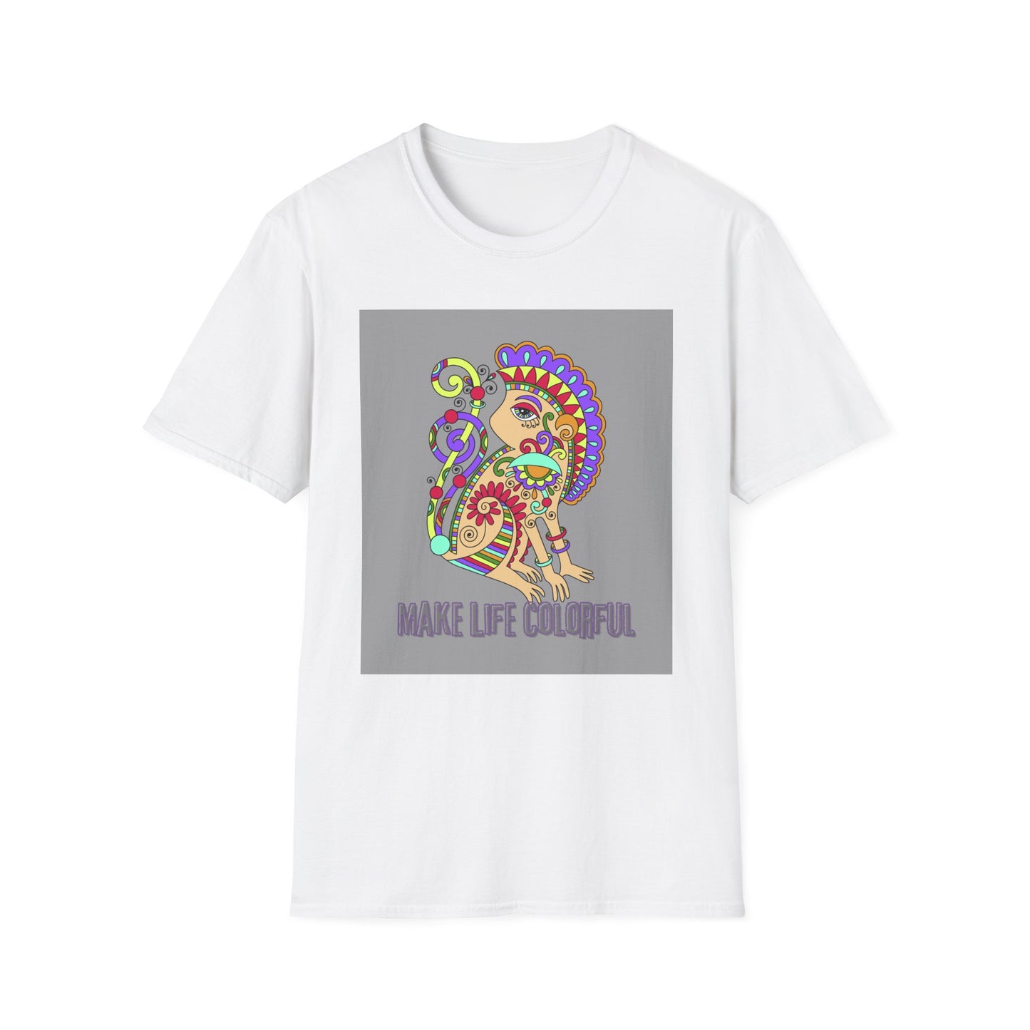 Colorful Life Unisex T-Shirt - Make Life Colorful Design