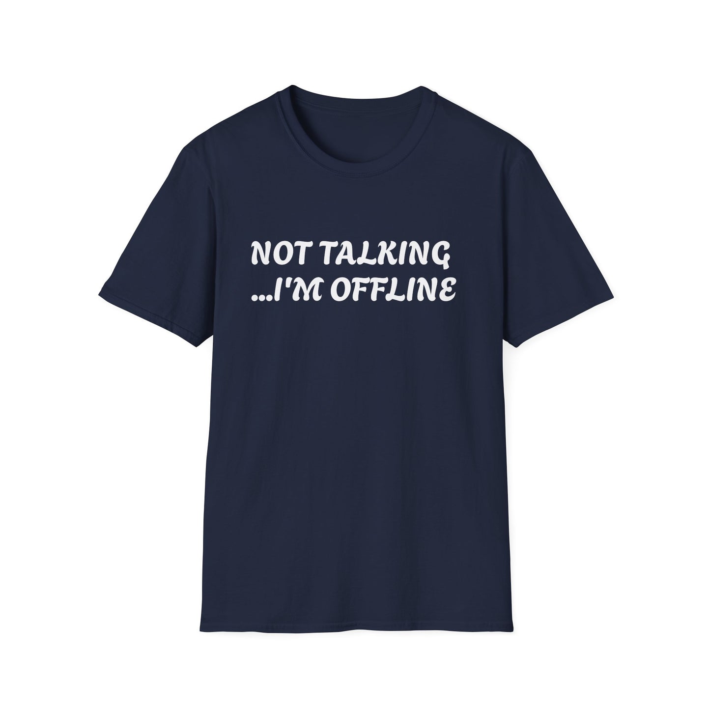 ‘I’M Offline’ Unisex Softstyle Tee