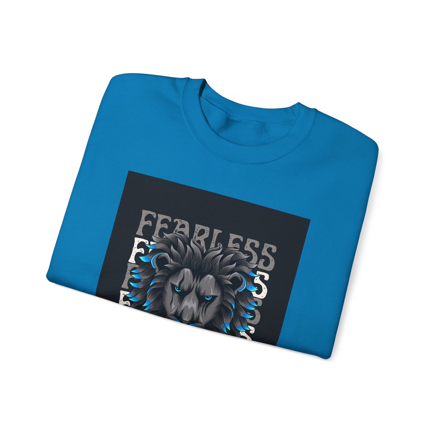 ‘Fearless Blue’ Unisex Heavy Blend™ Crewneck Sweatshirt