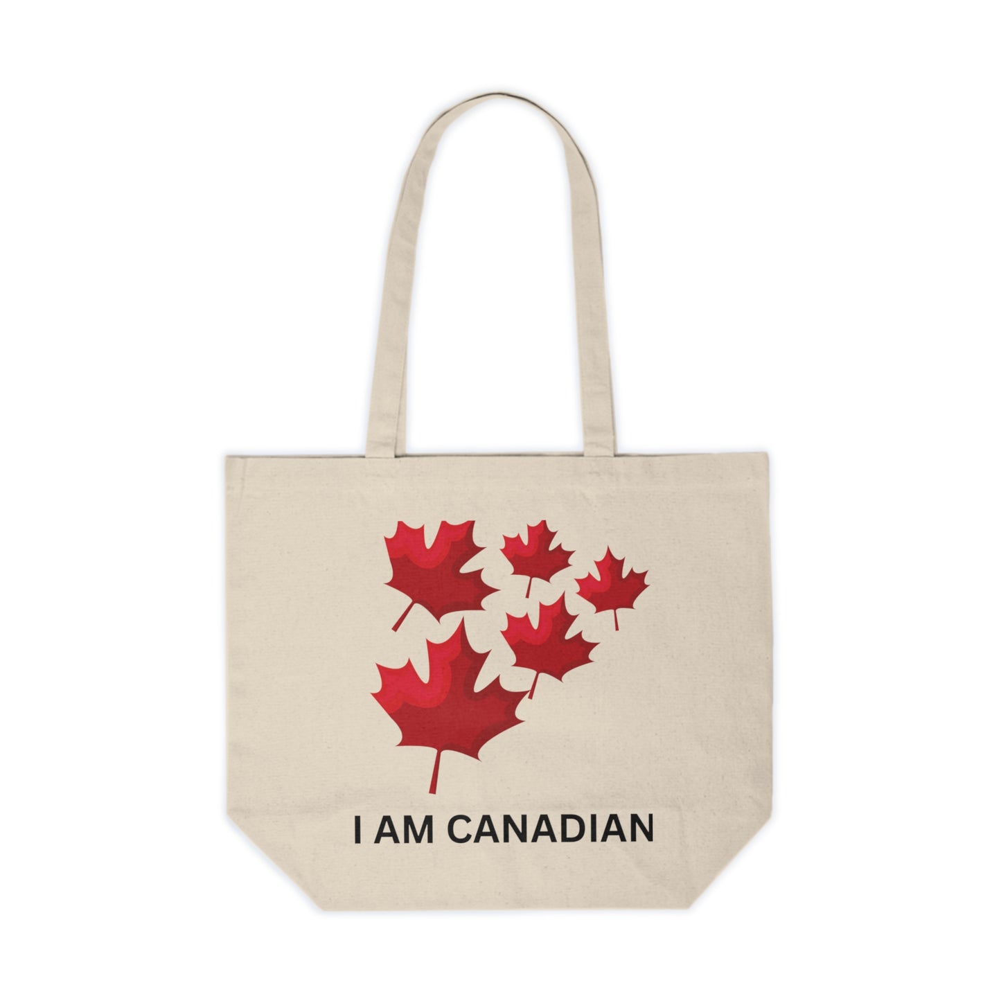 Canadian Pride Canvas Shopping Tote - Eco-Friendly Reusable Bag
