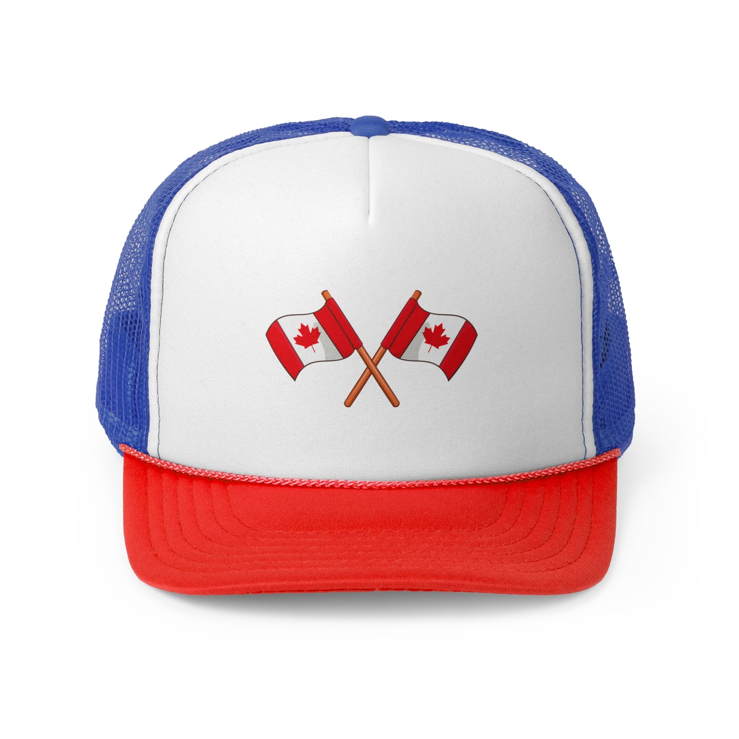 Canadian Pride Trucker Cap - Double Flag Design