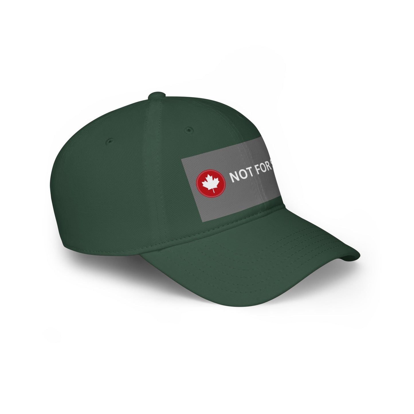 Bold Red Not For Sale Baseball Cap - Casual Streetwear Accessory