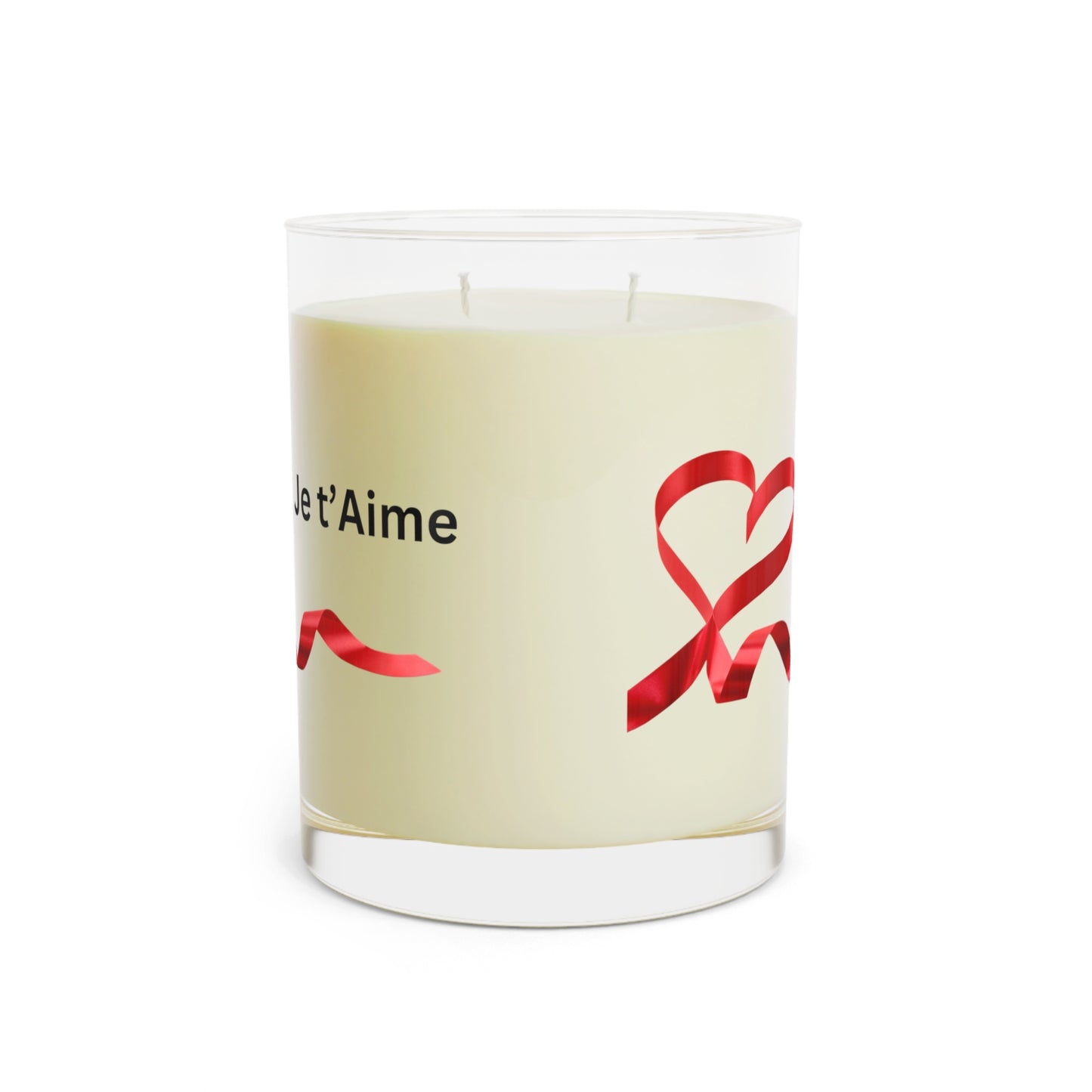 Je t’Aime’ Scented Candle - Full Glass, 11oz