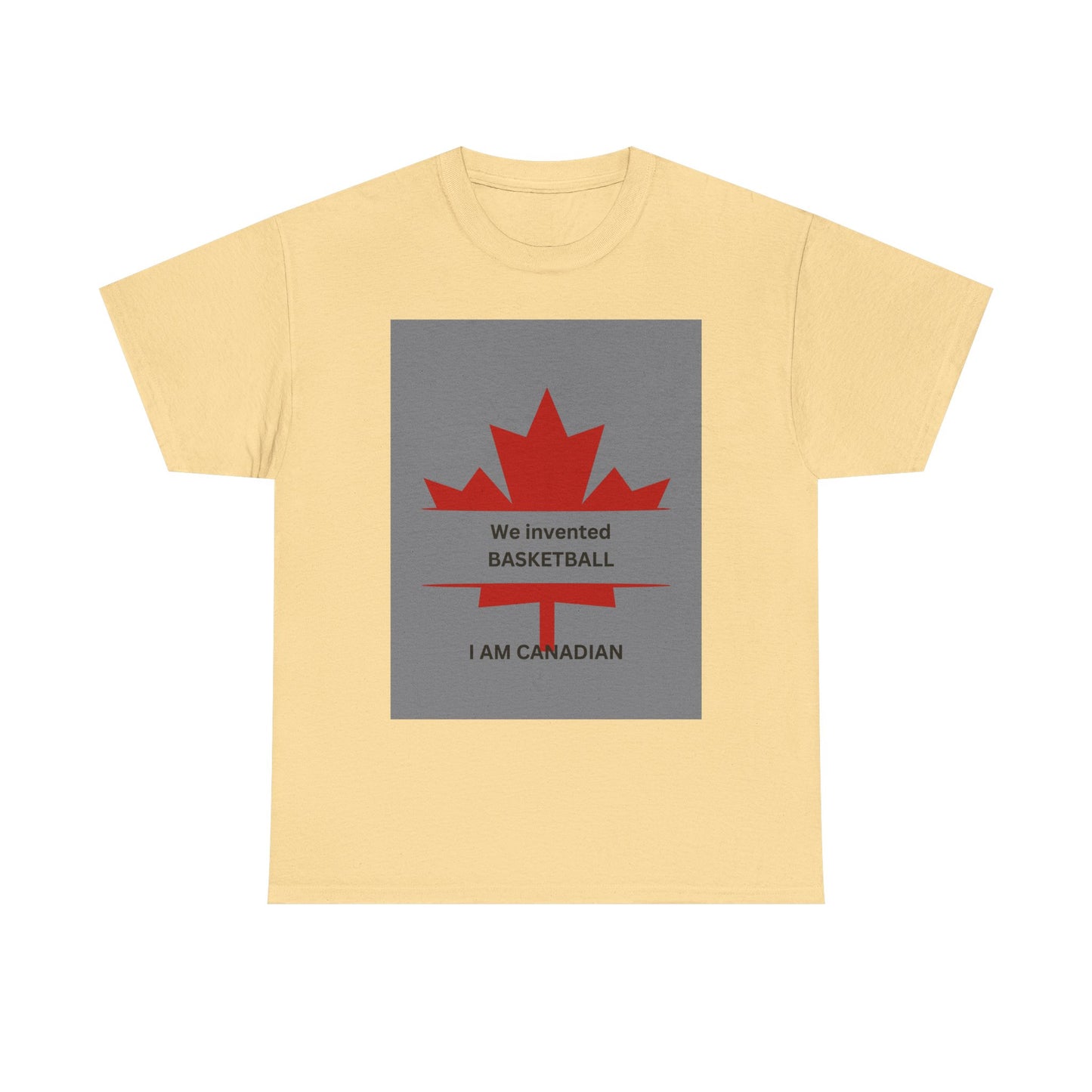 Canadian Basketball Pride Unisex Heavy Cotton Tee