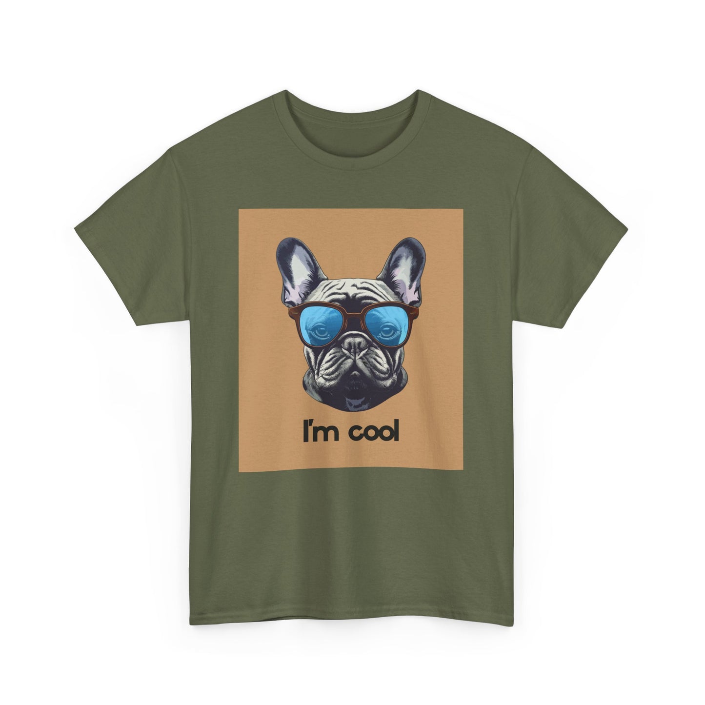 Cool French Bulldog Tee, Casual Unisex Shirt, Cool Dog Lover Gift, Summer Fashion, Funny Pet T-Shirt, Unique Gift for Dog Lovers