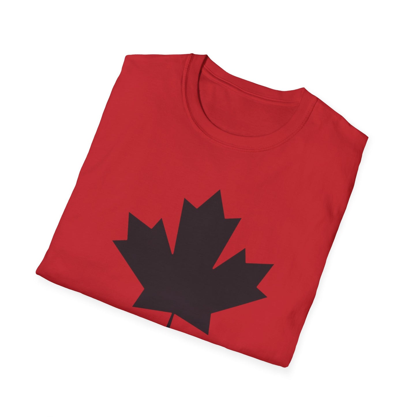Unisex Softstyle T-Shirt - Canada Maple Leaf Graphic Tee