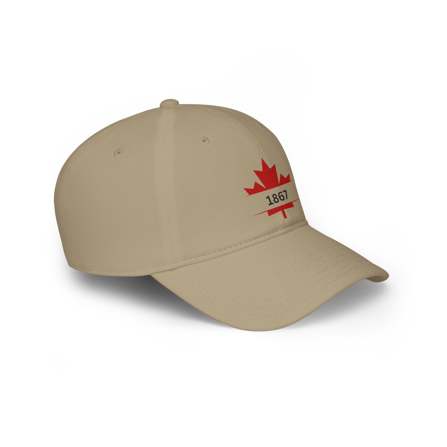 Canada 1867 Low Profile Baseball Cap - Casual Style for Outdoor Adventures