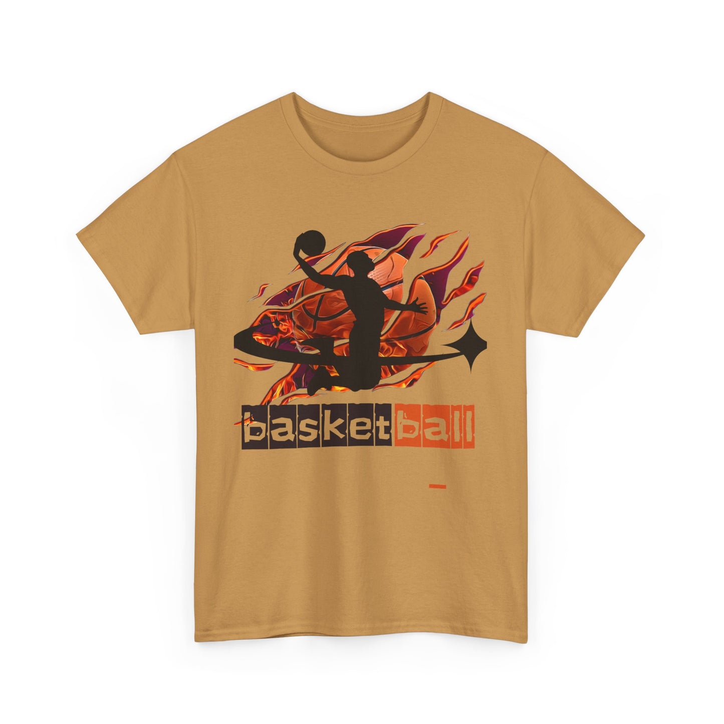 ‘Basketball’ Unisex Heavy Cotton Tee