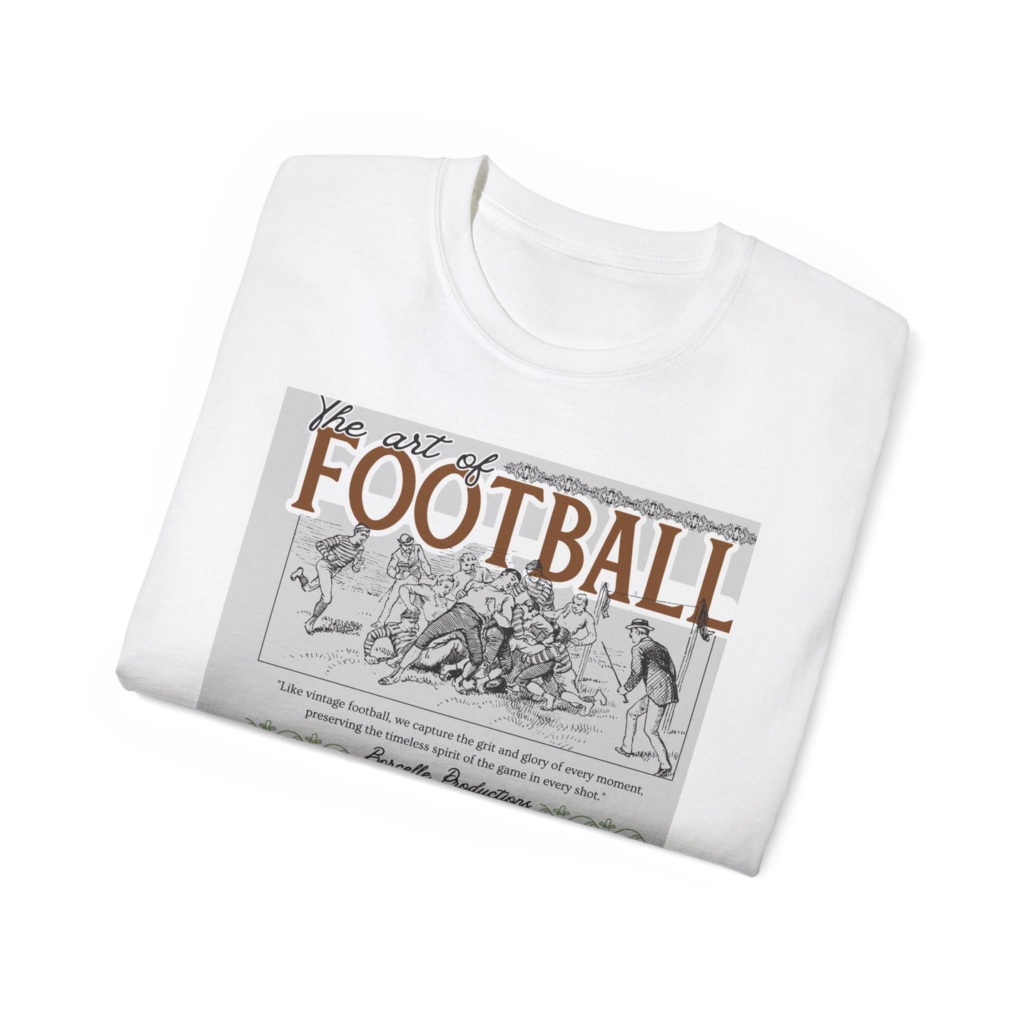‘Football’ Unisex Ultra Cotton Tee