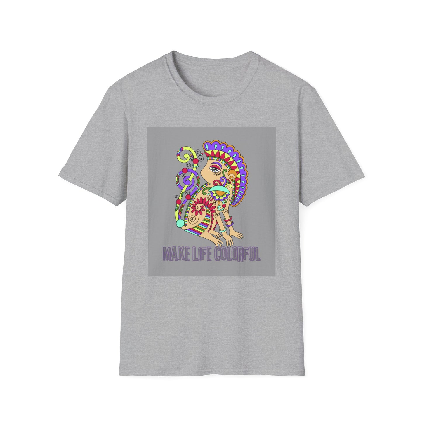 Colorful Life Unisex T-Shirt - Make Life Colorful Design
