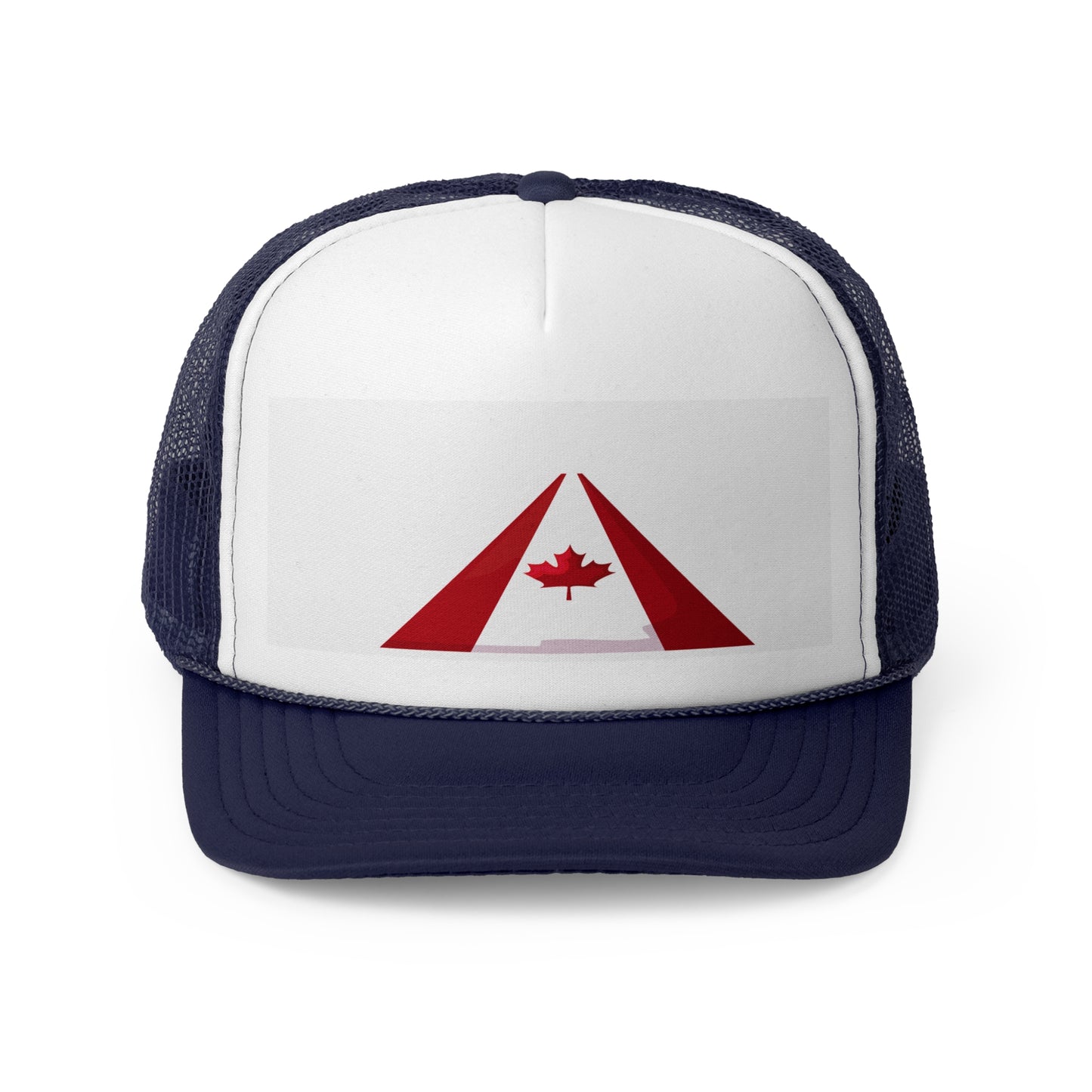 Canada Trucker Cap - Red Maple Leaf Design for Outdoors and Celebrations
