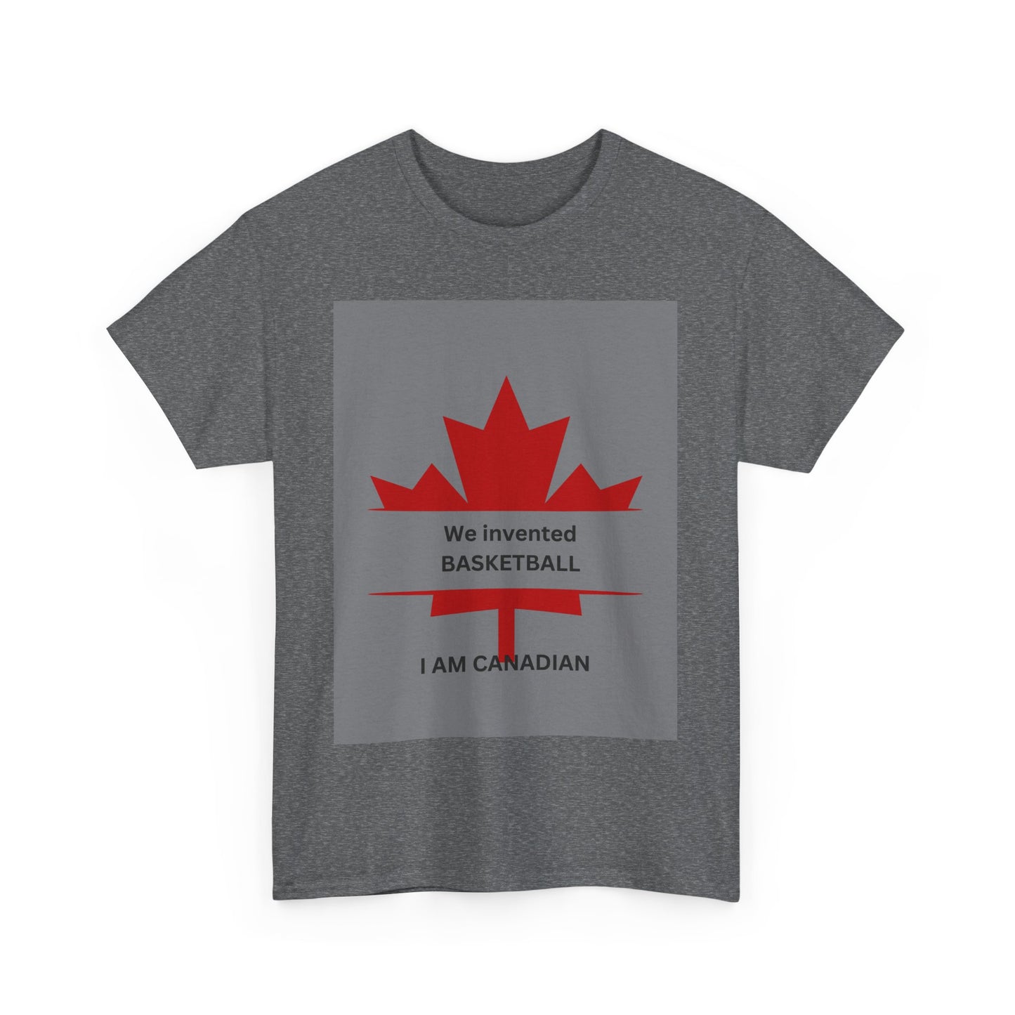 Canadian Basketball Pride Unisex Heavy Cotton Tee