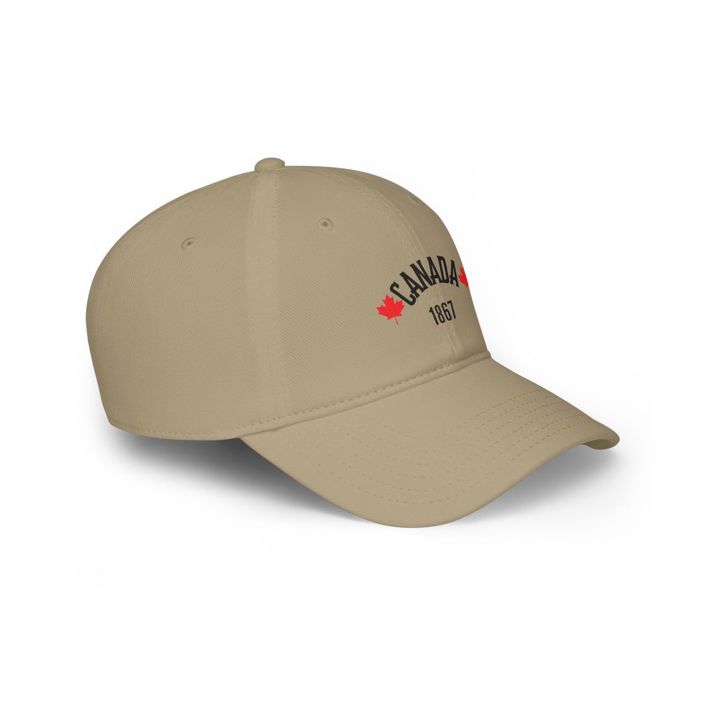 Canada 1867 Low Profile Baseball Cap for Proud Canadians