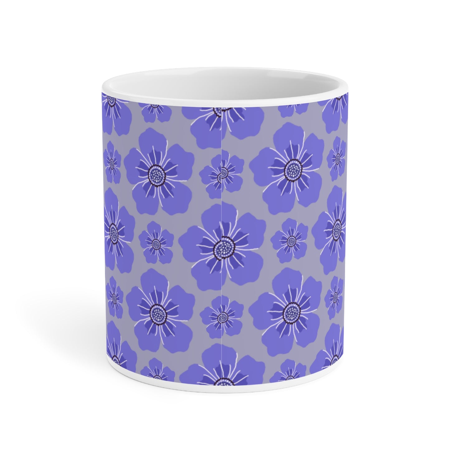 Floral Ceramic Mug (CDA)– Perfect for Gift Giving and Home Decor