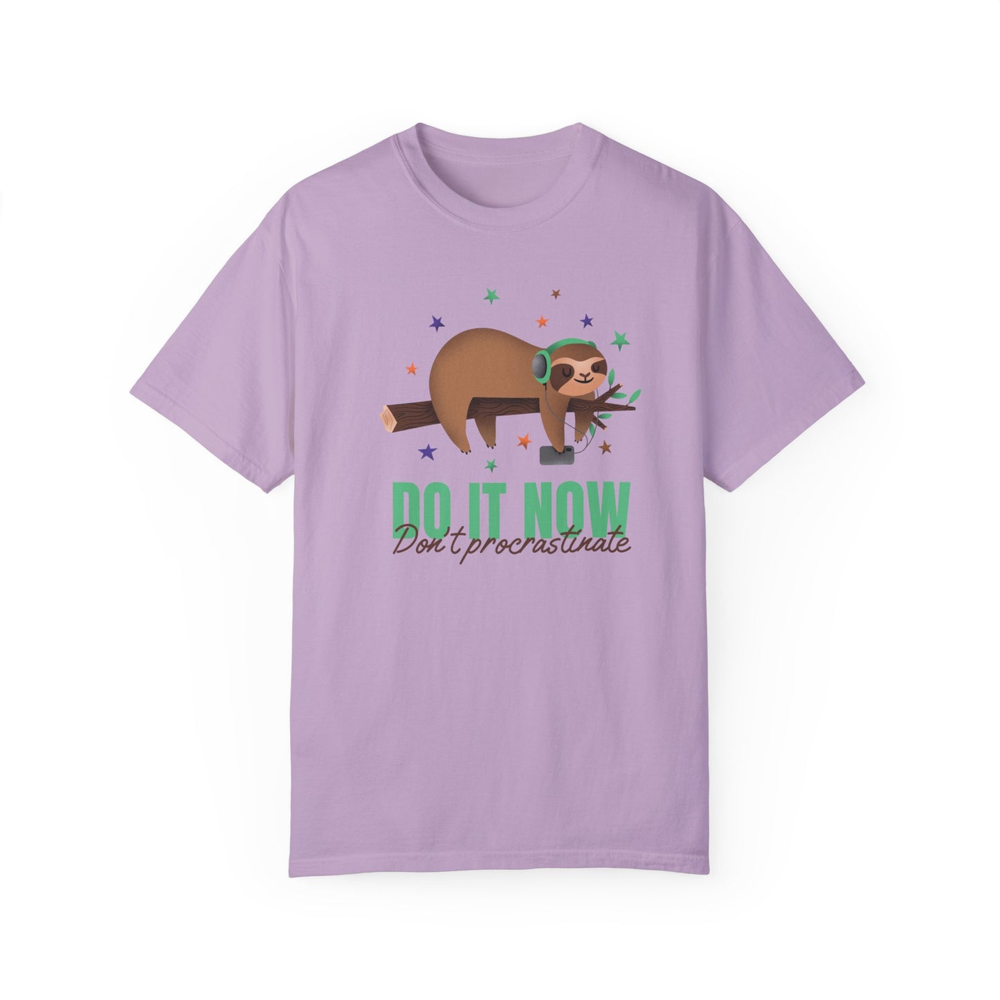 ‘Do it Now’ Unisex Garment-Dyed T-shirt