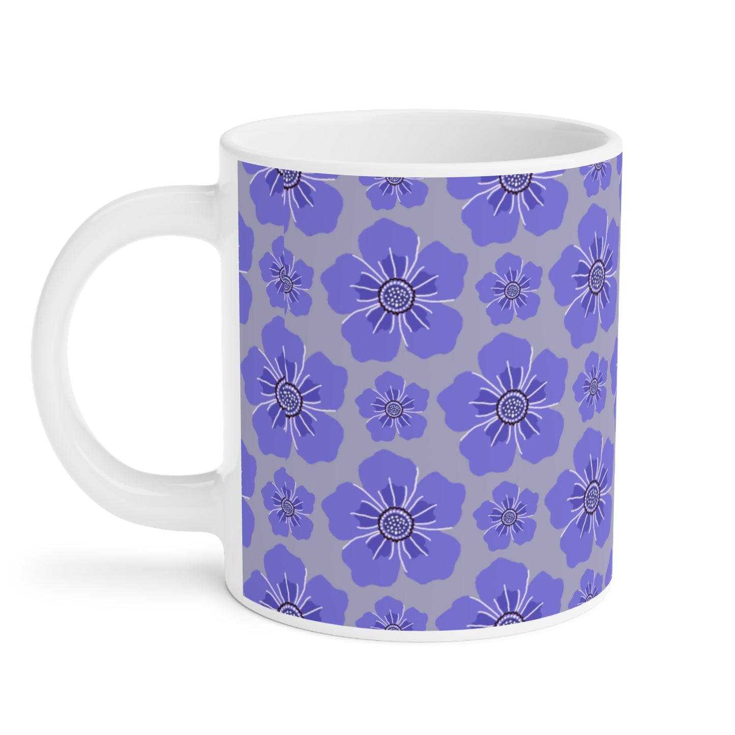 Floral Ceramic Mug (CDA)– Perfect for Gift Giving and Home Decor