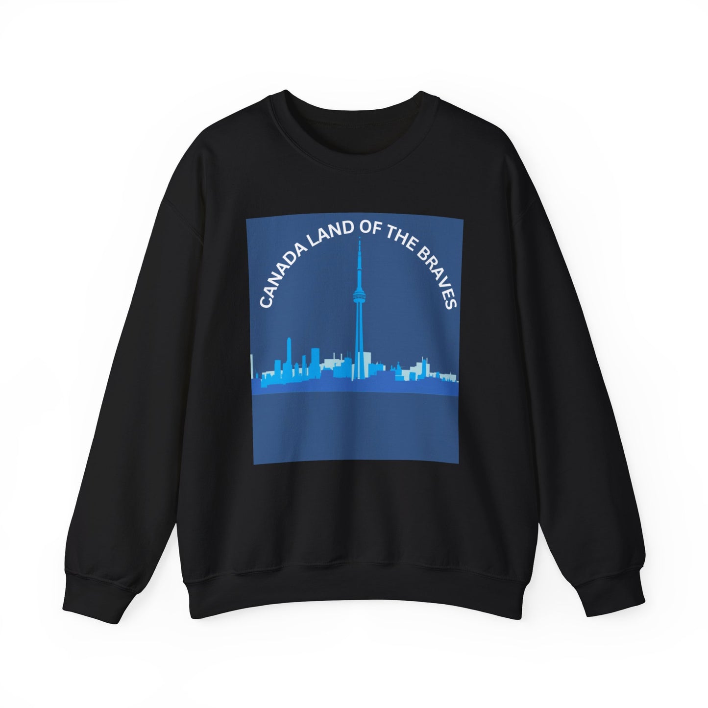 Canada Land of the Braves Crewneck Sweatshirt - Unisex Heavy Blend™