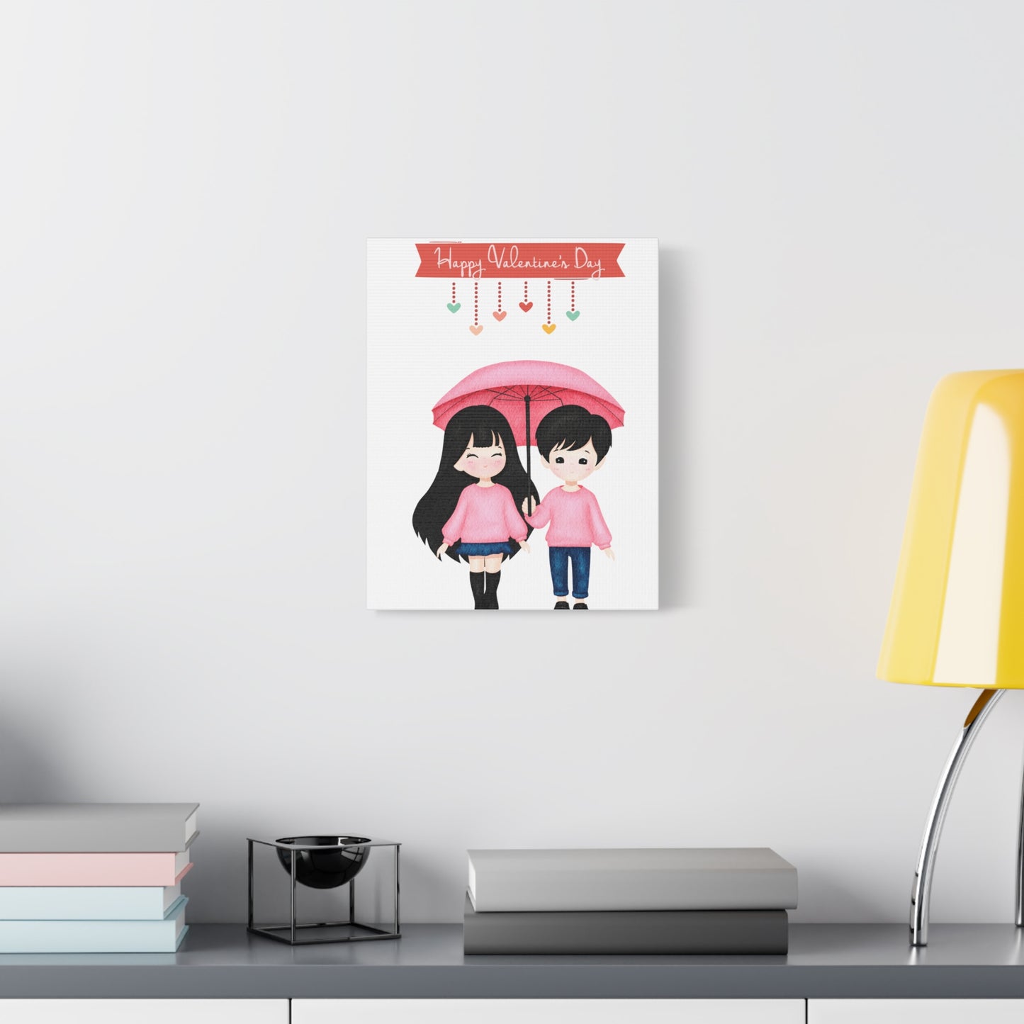 ‘Valentines Wall Art’ Matte Canvas, Stretched, 1.25"