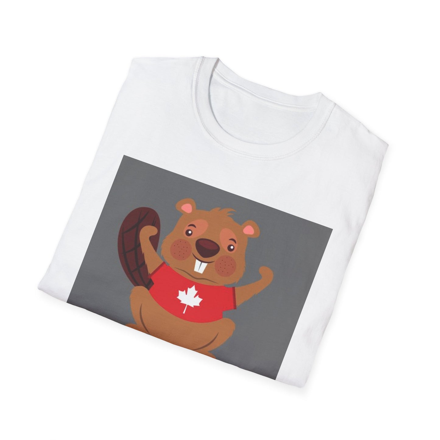 Funny Beaver Guards Unisex T-Shirt - Cute Canadian Animal Design