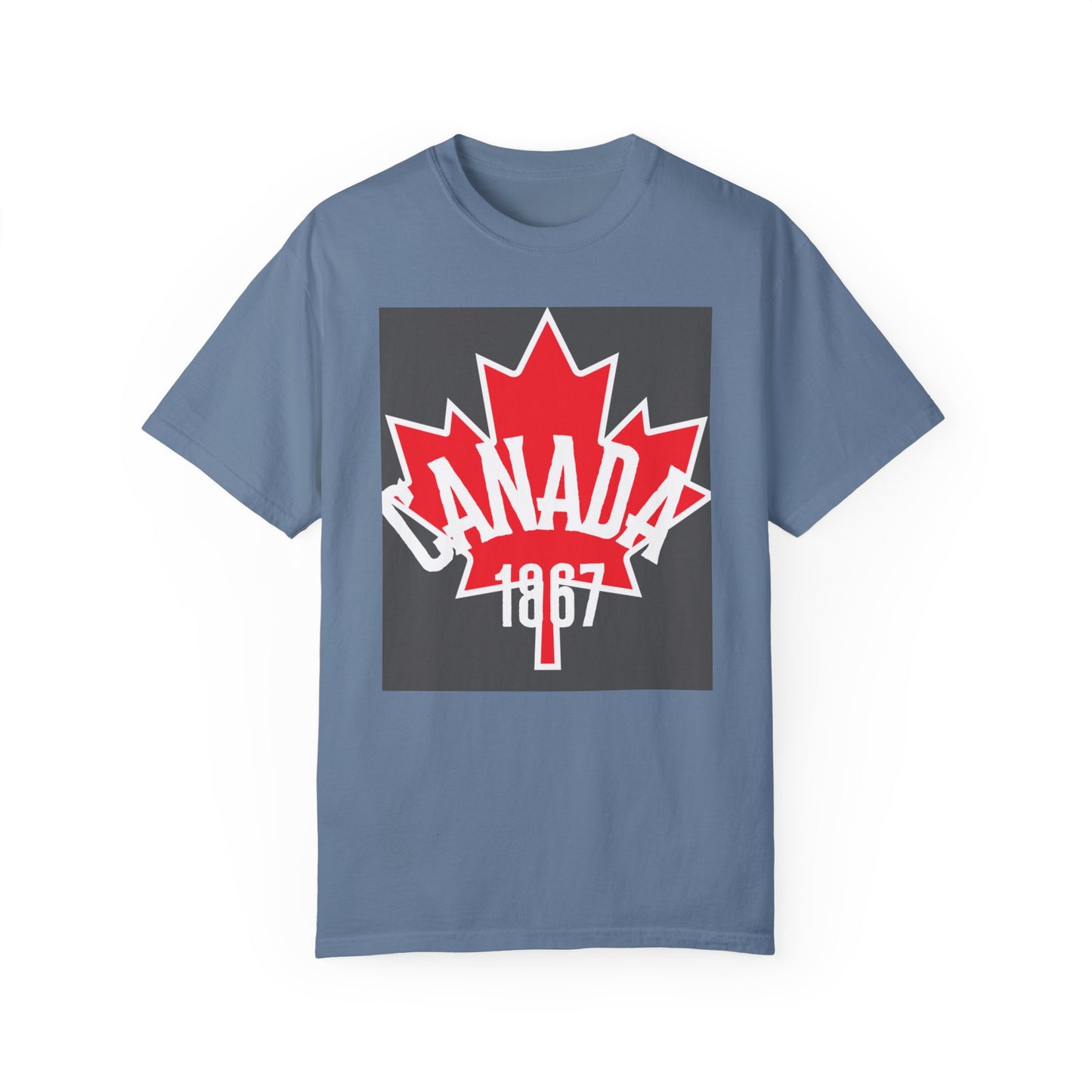Canada 1867 Unisex Garment-Dyed T-Shirt - Perfect for Canada Day & Casual Wear