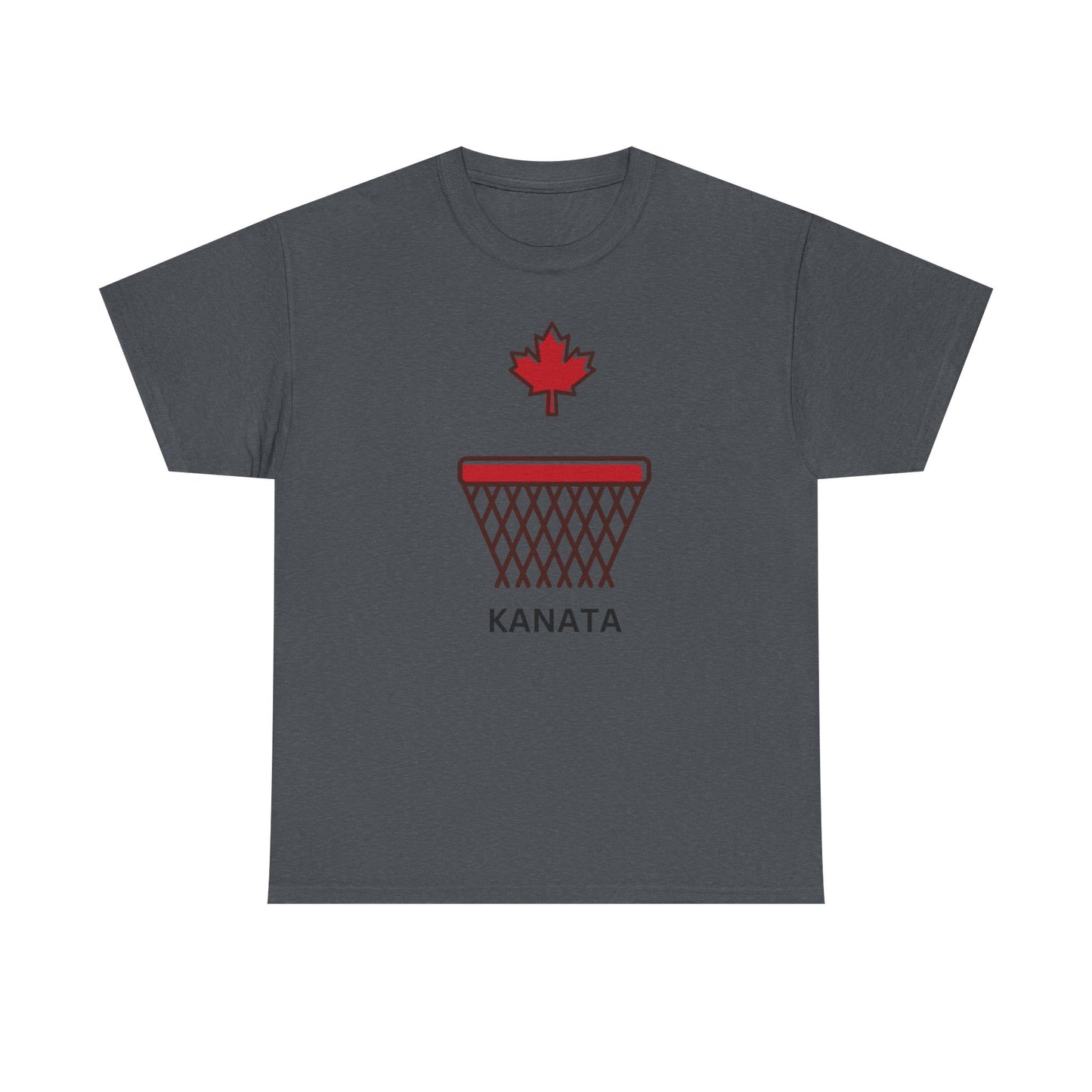 Unisex Heavy Cotton Tee - Kanata Basketball Canada Design