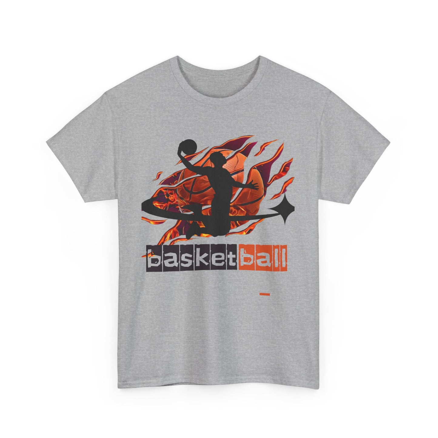 ‘Basketball’ Unisex Heavy Cotton Tee