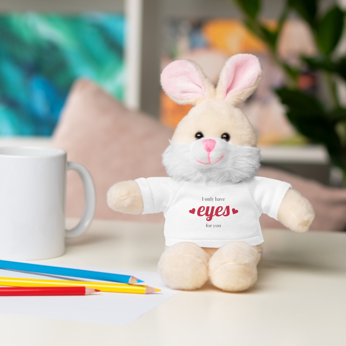 ‘I only have eyes for you’ Stuffed Animals