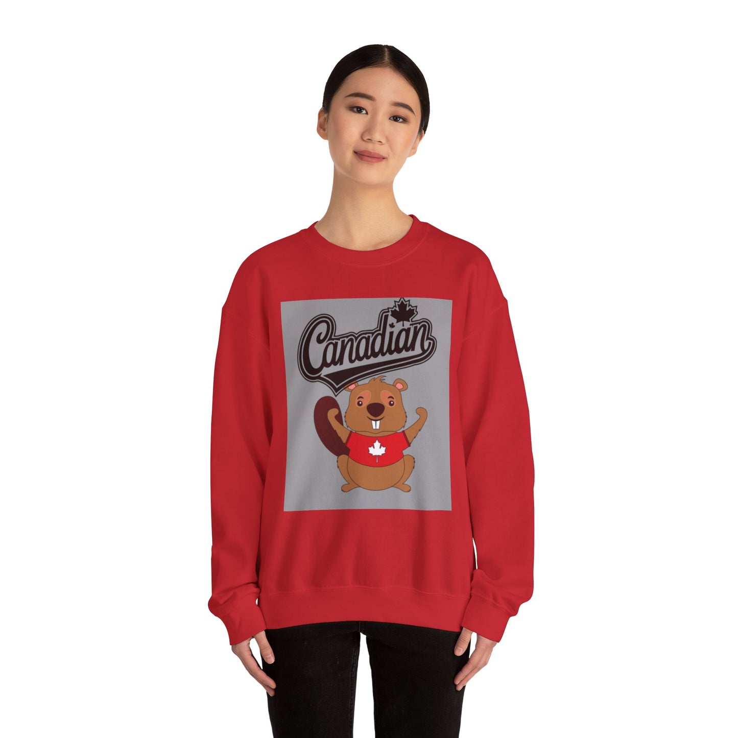 Canadian Beaver Crewneck Sweatshirt - Unisex Heavy Blend™