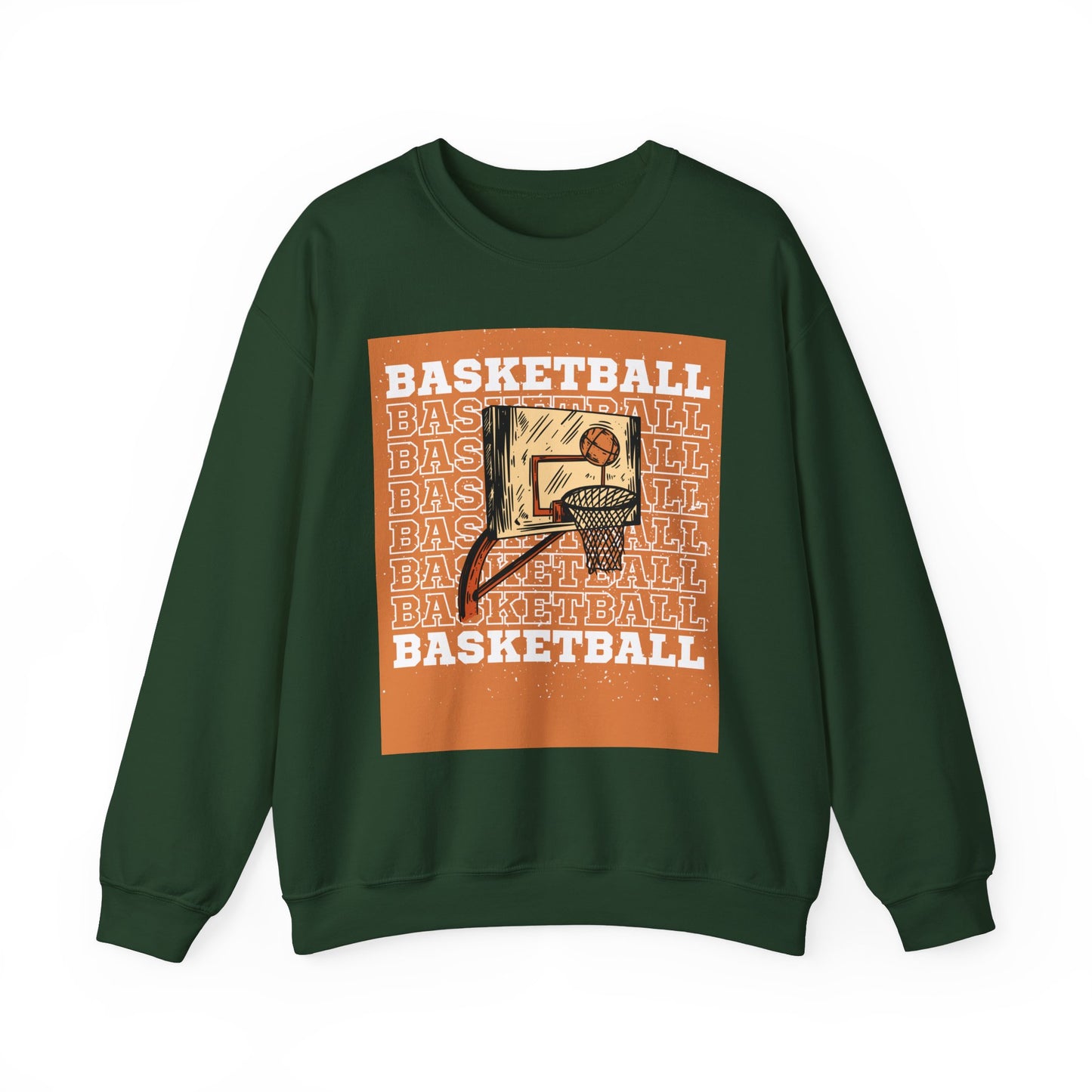 ‘Basketball’ Unisex Heavy Blend™ Crewneck Sweatshirt