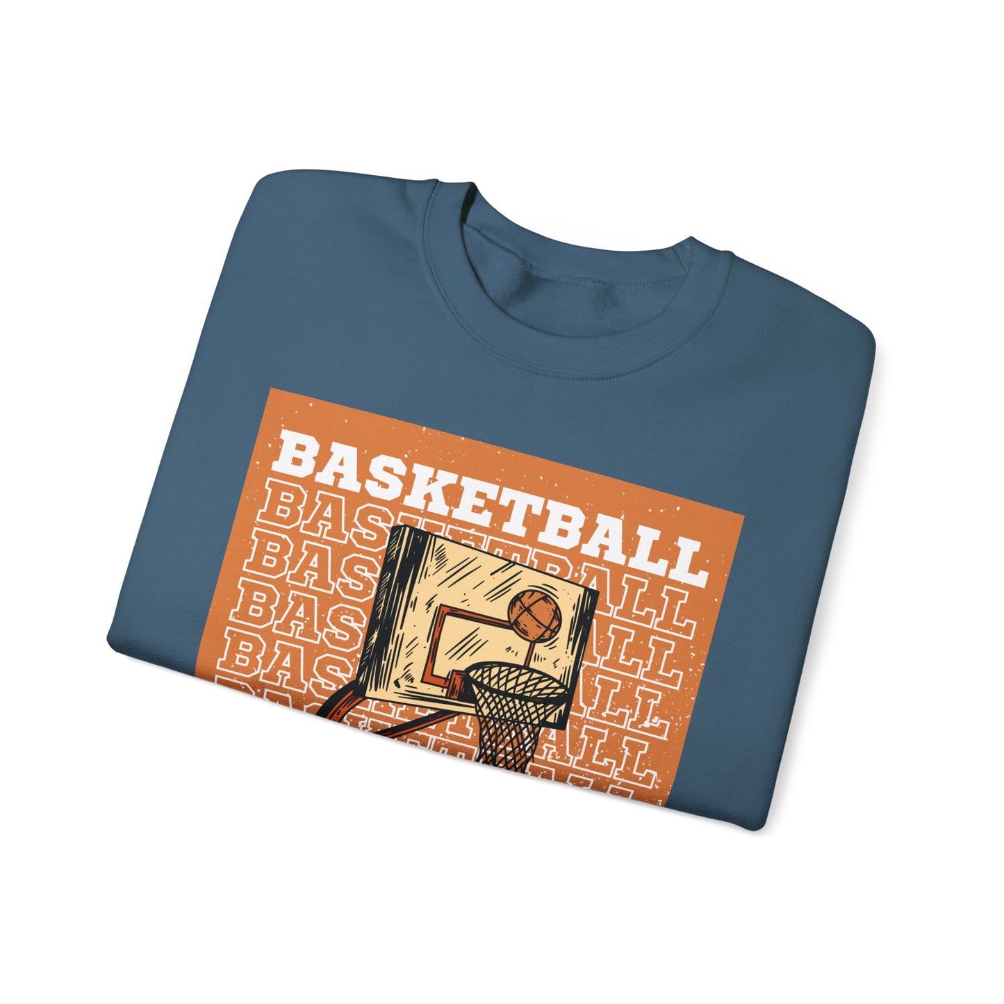 ‘Basketball’ Unisex Heavy Blend™ Crewneck Sweatshirt