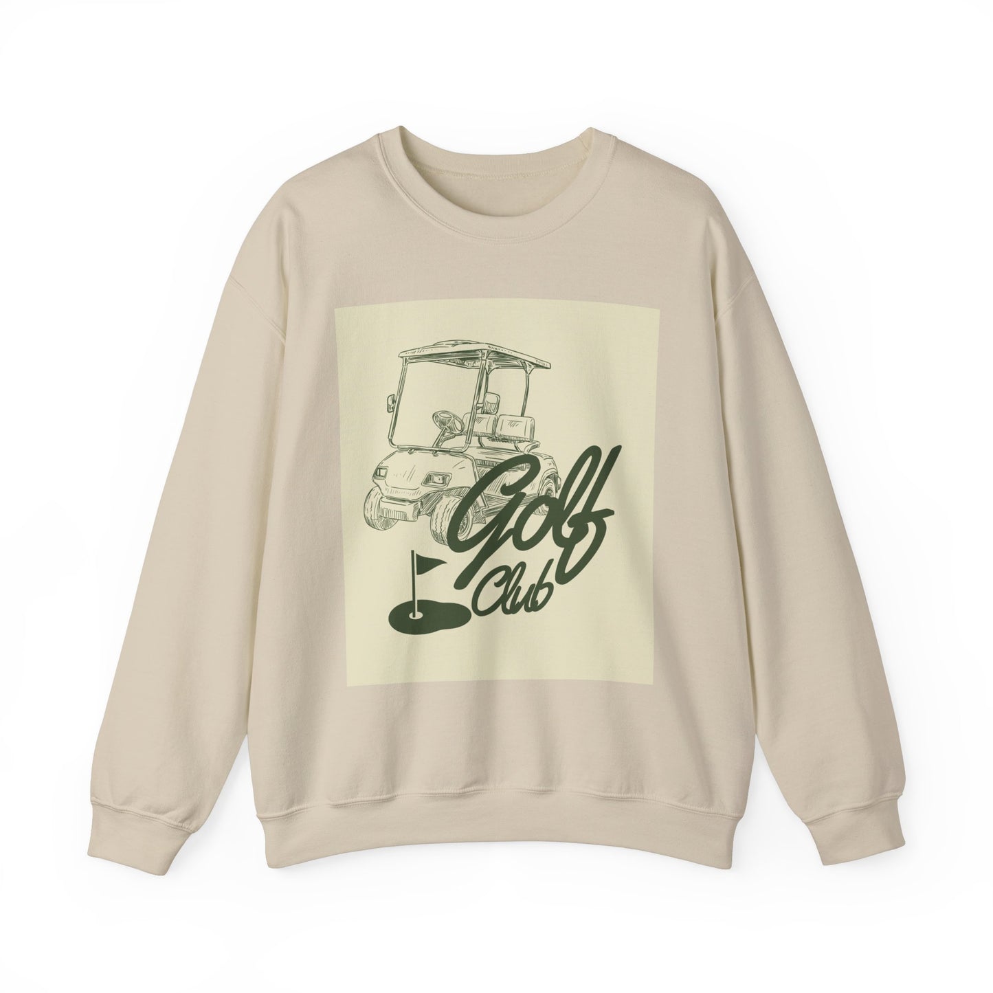 ‘Golf Club’ Unisex Heavy Blend™ Crewneck Sweatshirt