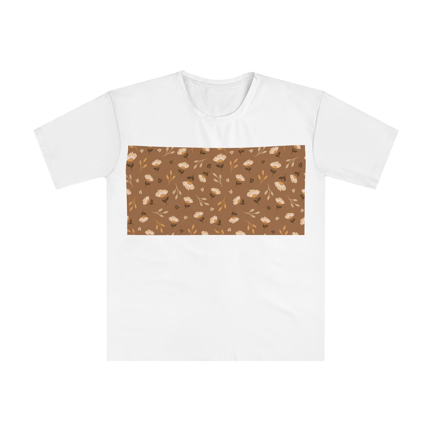 ‘Brown’ Men's Loose T-shirt (AOP)
