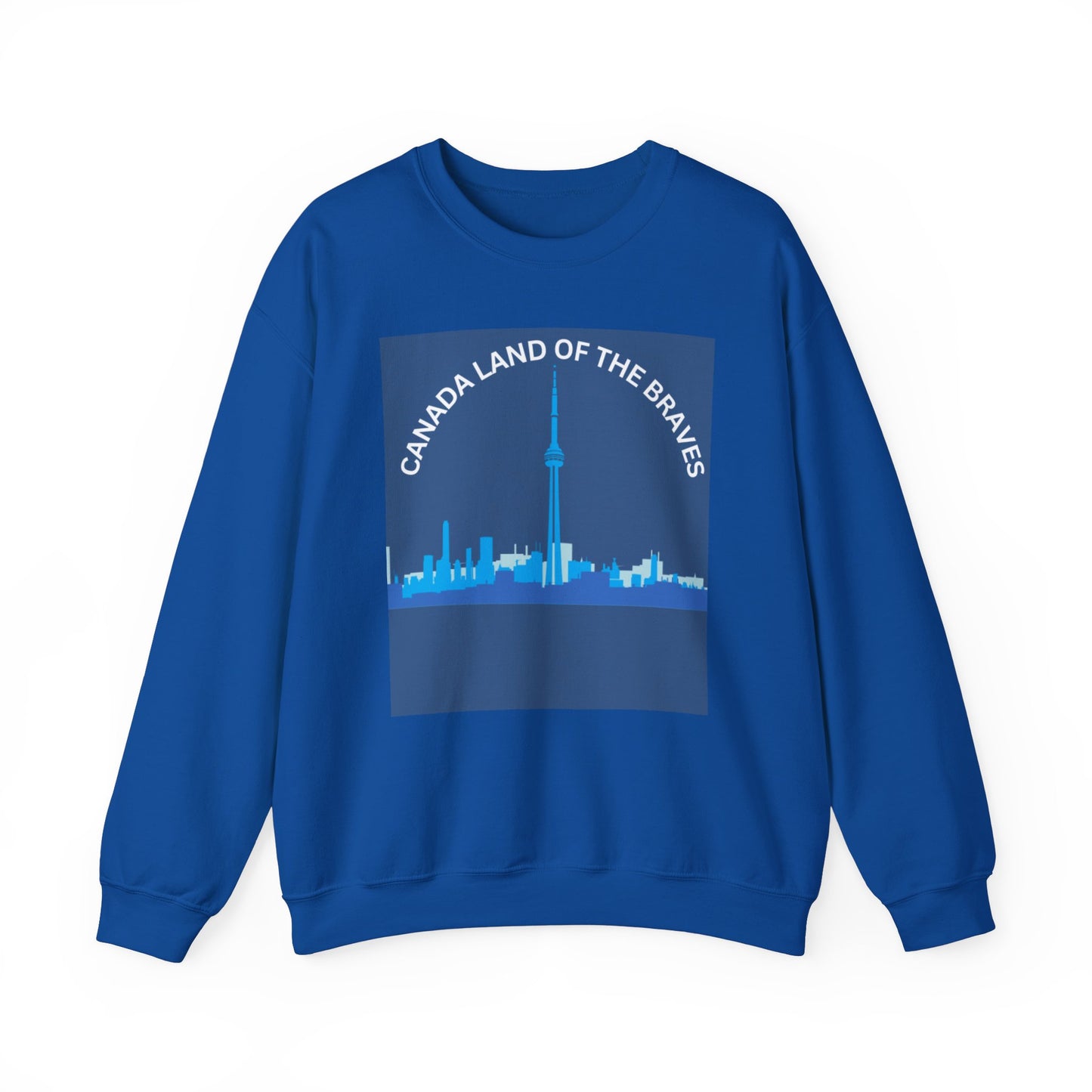 Canada Land of the Braves Crewneck Sweatshirt - Unisex Heavy Blend™