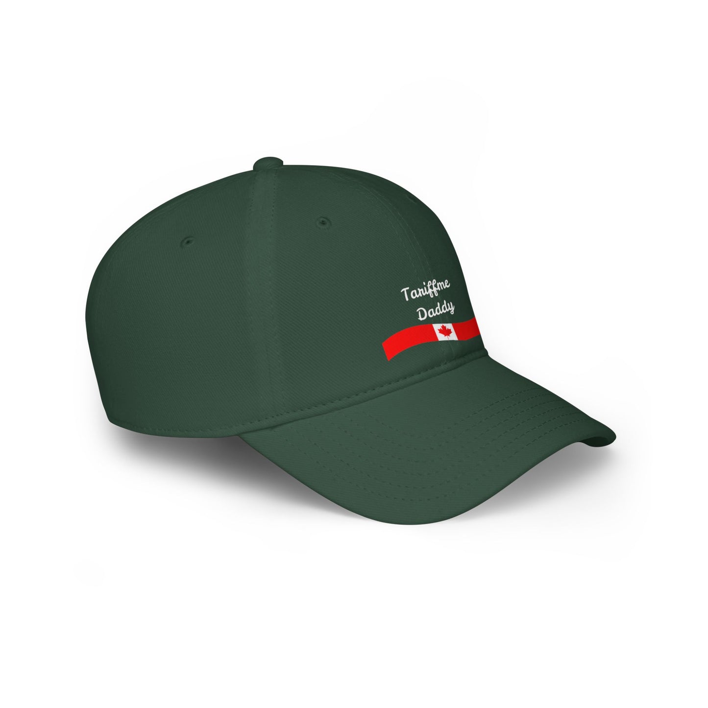 Tarnifme Daddy Low Profile Baseball Cap - Stylish Black Hat for Proud Canadian Dads