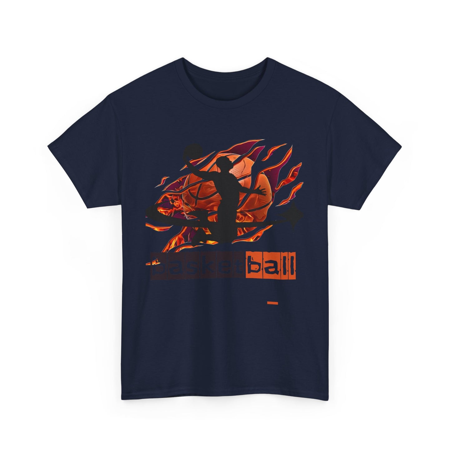 ‘Basketball’ Unisex Heavy Cotton Tee