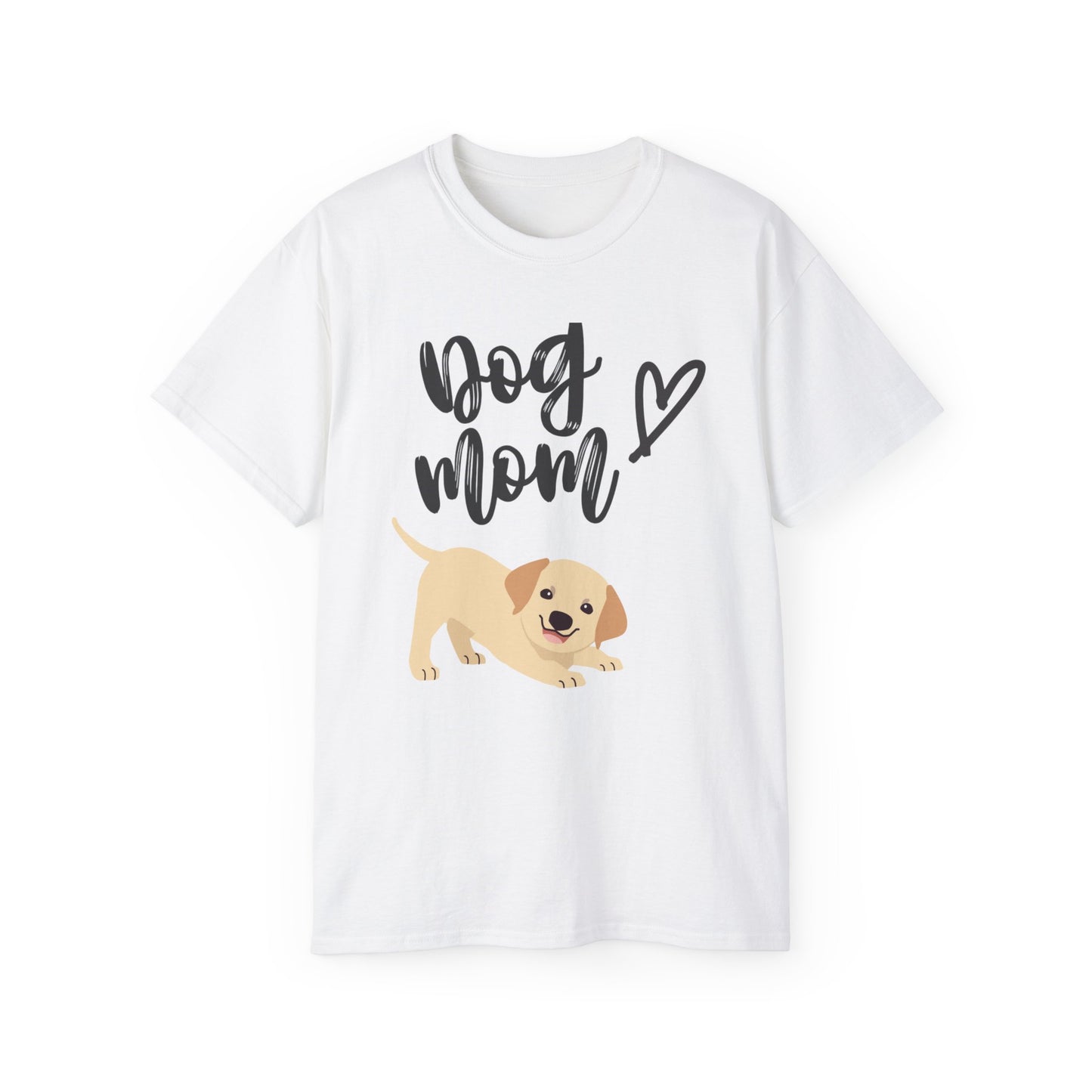 Dog Mom Unisex Ultra Cotton Tee, Pet Lover Gift, Dog Lover Shirt, Casual Summer Top, Cute Animal Tee, Birthday Gift