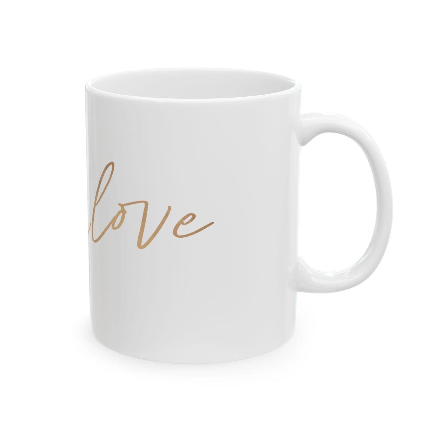 ‘Love’ Ceramic Mug, (11oz, 15oz)