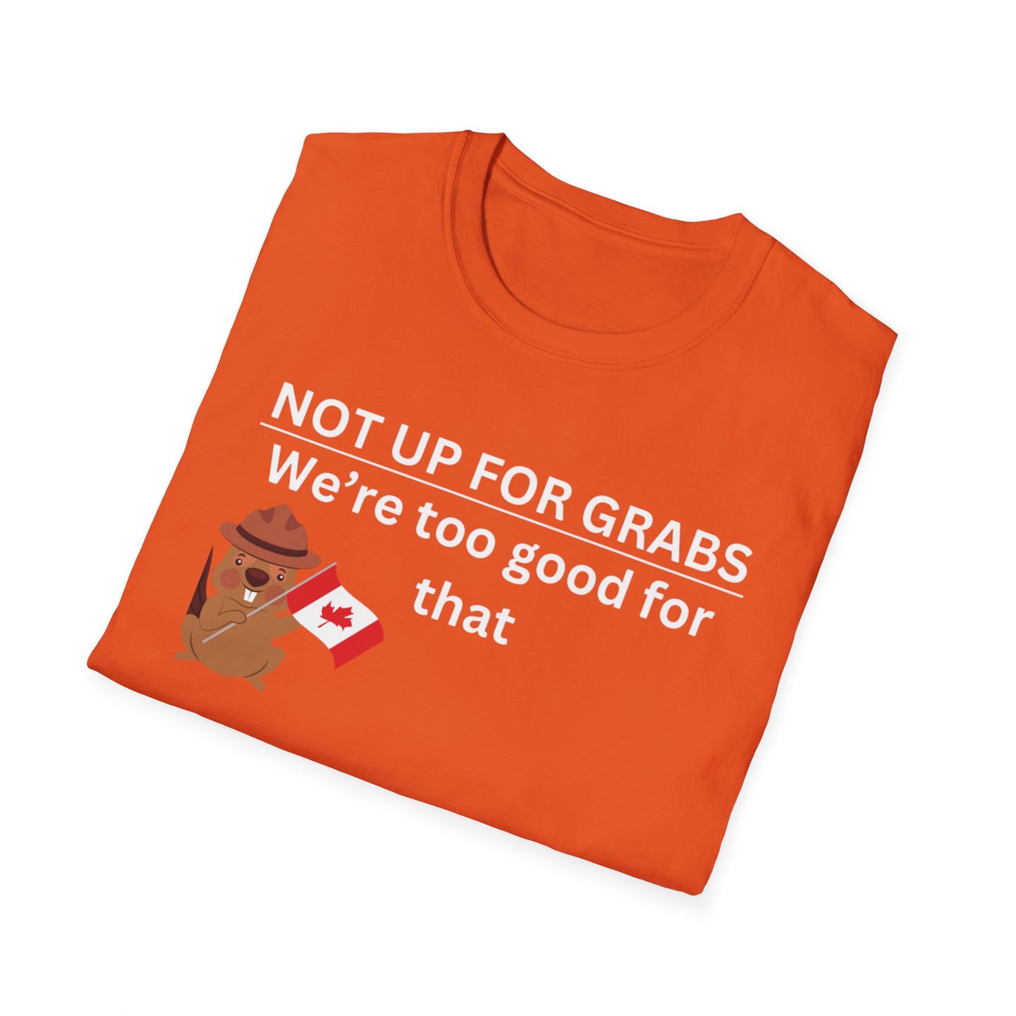 Cute Adventure Bear Unisex Softstyle T-Shirt