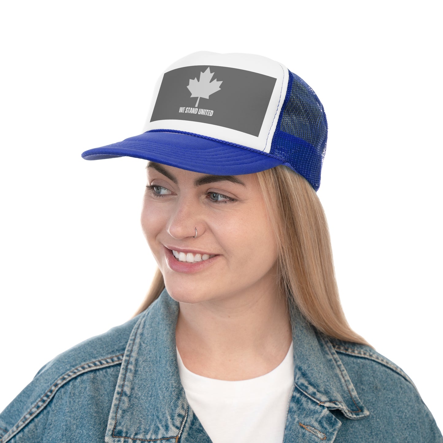 We Stand United Canada Trucker Cap - Stylish & Supportive Headwear
