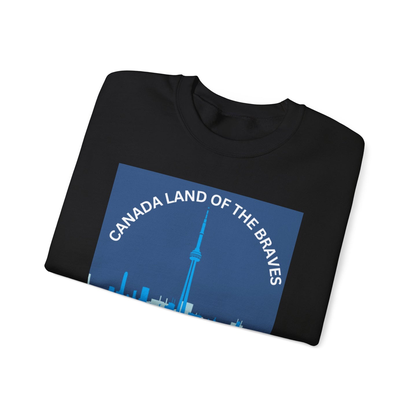 Canada Land of the Braves Crewneck Sweatshirt - Unisex Heavy Blend™