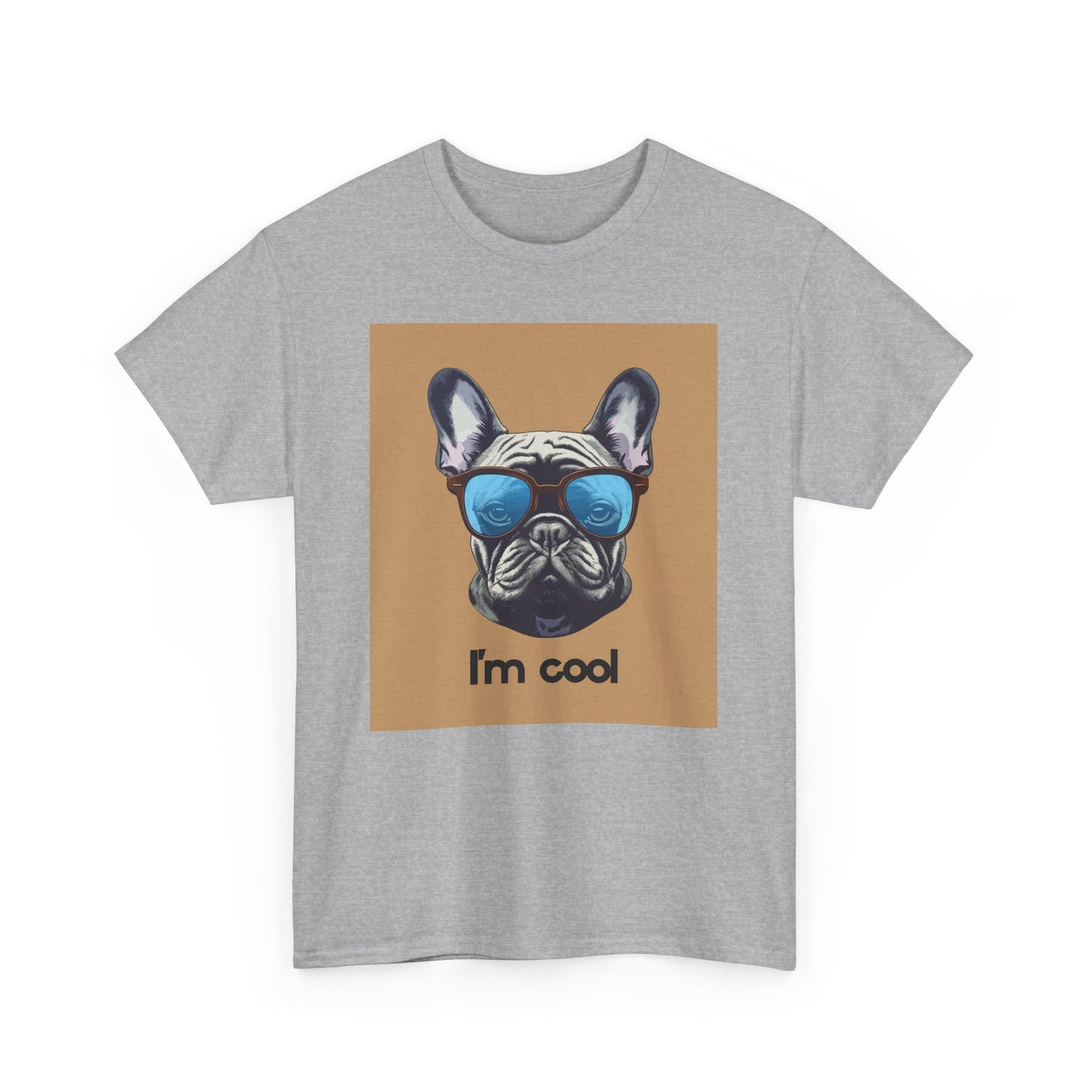 Cool French Bulldog Tee, Casual Unisex Shirt, Cool Dog Lover Gift, Summer Fashion, Funny Pet T-Shirt, Unique Gift for Dog Lovers