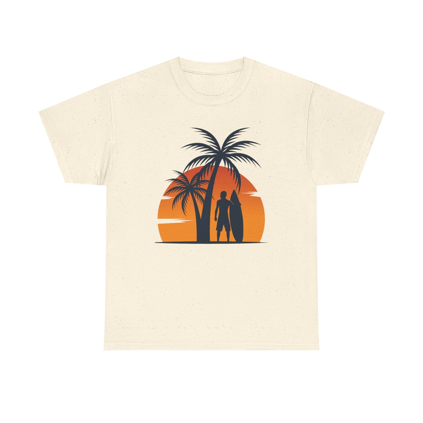Tropical Sunset Tee, Relaxed Beach Vibes, Perfect for Summer Days, Gift for Beach Lovers, Vacation Essentials, Casual Wear