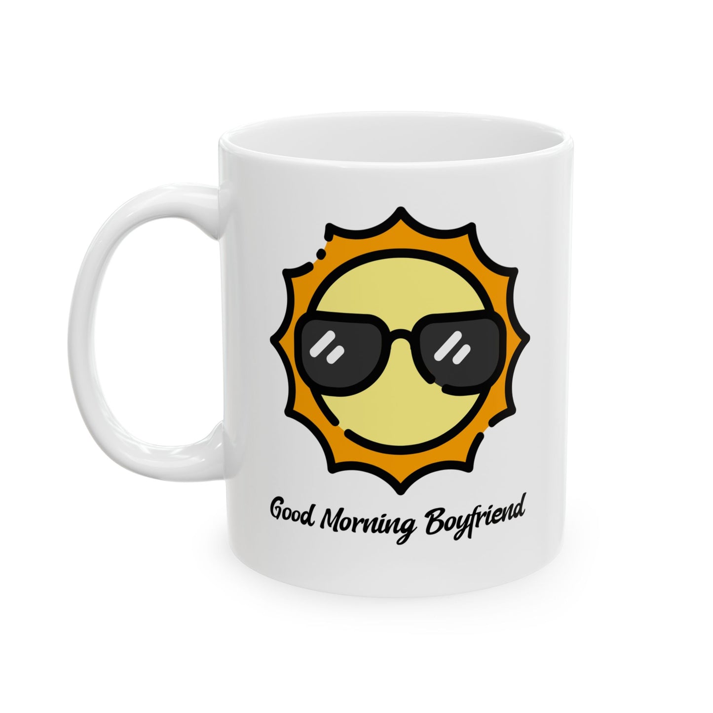 ‘Good Morning Boyfriend’ Ceramic Mug, (11oz, 15oz)