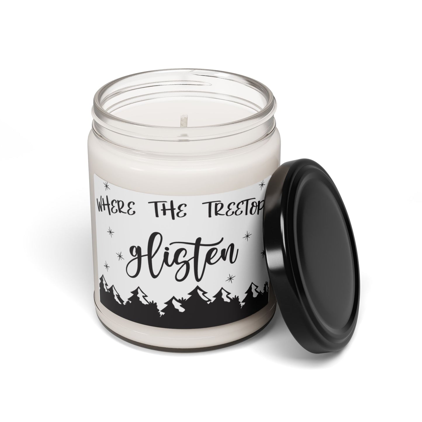 Where the treetops glisten Scented Soy Candle, 9oz