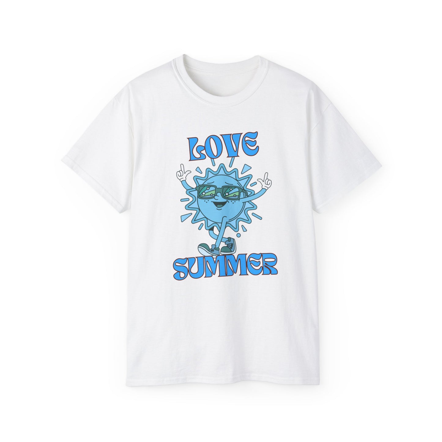 Sunny Vibes Unisex Tee - Love Sunnier Graphic T-Shirt, Summer Fashion, Beachwear, Gift for Him or Her, Casual Style