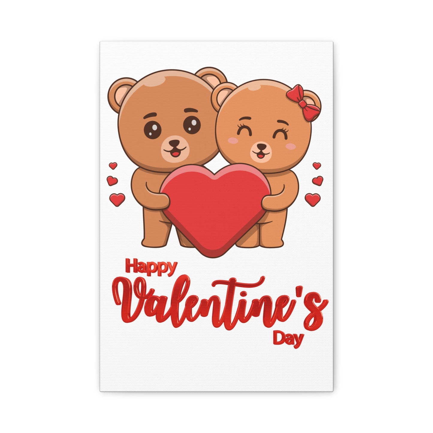 ‘Valentines Wall Art’ Matte Canvas, Stretched, 1.25"
